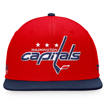 Washington Capitals czapka flat baseballówka Iconic Color Blocked Snapback RB