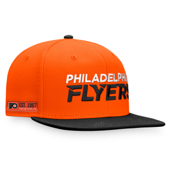 Philadelphia Flyers czapka flat baseballówka Iconic Color Blocked Snapback OB
