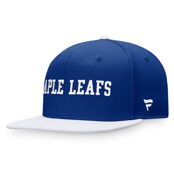 Toronto Maple Leafs czapka flat baseballówka Iconic Color Blocked Snapback BW