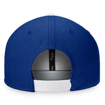 Toronto Maple Leafs czapka flat baseballówka Iconic Color Blocked Snapback BW