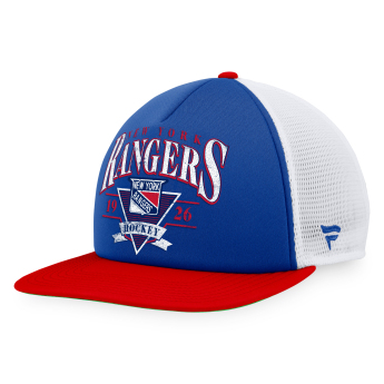 New York Rangers czapka flat baseballówka True Classic Foam Front Trucker