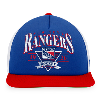 New York Rangers czapka flat baseballówka True Classic Foam Front Trucker