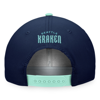 Seattle Kraken czapka baseballówka Defender Structured Adjustable blue