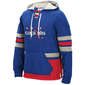 Washington Capitals męska bluza z kapturem 2017 CCM Jersey Pullover Hoodie blue