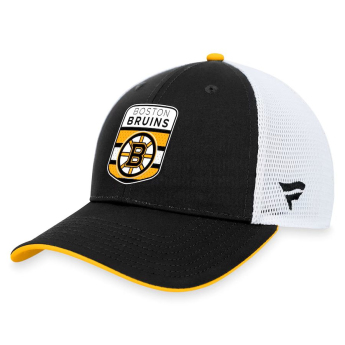 Boston Bruins czapka baseballówka Draft 2023 Podium Trucker Adjustable Authentic Pro