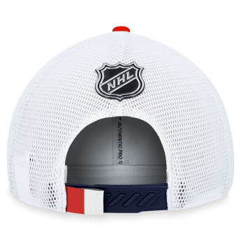Columbus Blue Jackets czapka baseballówka Draft 2023 Podium Trucker Adjustable Authentic Pro