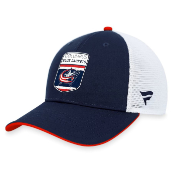 Columbus Blue Jackets czapka baseballówka Draft 2023 Podium Trucker Adjustable Authentic Pro