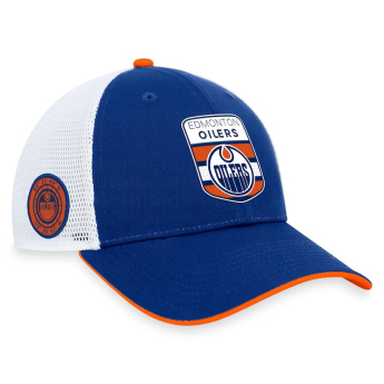 Edmonton Oilers czapka baseballówka Draft 2023 Podium Trucker Adjustable Authentic Pro
