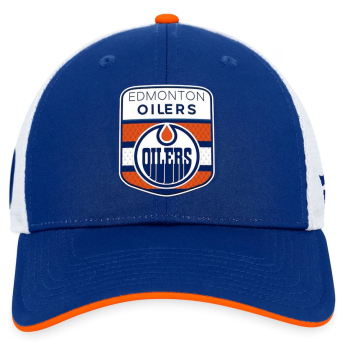 Edmonton Oilers czapka baseballówka Draft 2023 Podium Trucker Adjustable Authentic Pro