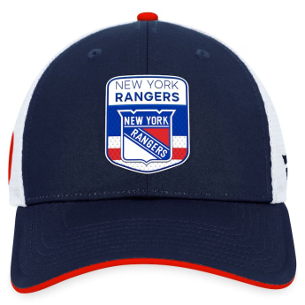 New York Rangers czapka baseballówka Draft 2023 Podium Trucker Adjustable Authentic Pro