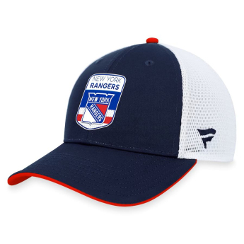 New York Rangers czapka baseballówka Draft 2023 Podium Trucker Adjustable Authentic Pro