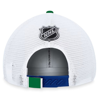 Vancouver Canucks czapka baseballówka Draft 2023 Podium Trucker Adjustable Authentic Pro