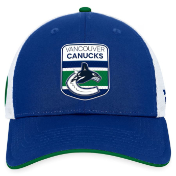 Vancouver Canucks czapka baseballówka Draft 2023 Podium Trucker Adjustable Authentic Pro