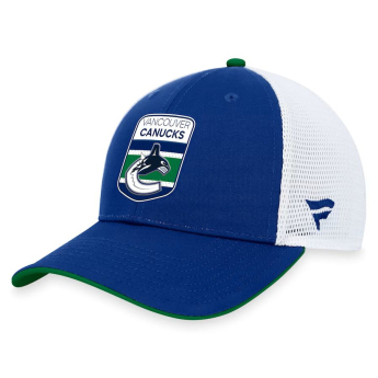 Vancouver Canucks czapka baseballówka Draft 2023 Podium Trucker Adjustable Authentic Pro
