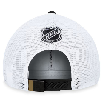 Vegas Golden Knights czapka baseballówka Draft 2023 Podium Trucker Adjustable Authentic Pro