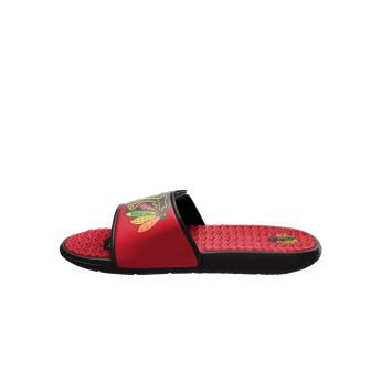 Chicago Blackhawks kapcie męskie Colorblock Slipper