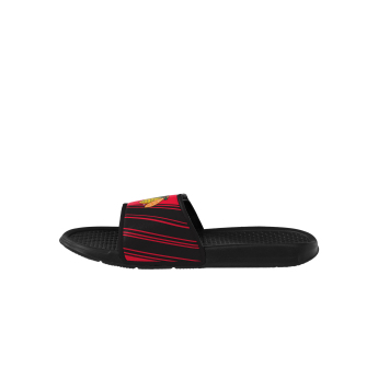 Chicago Blackhawks kapcie męskie Legacy Velcro Sport Slide Slipper