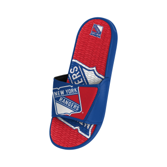 New York Rangers kapcie męskie Colorblock Slipper