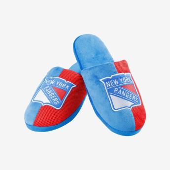 New York Rangers kapcie męskie Logo Staycation Slipper