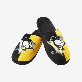 Pittsburgh Penguins kapcie męskie Logo Staycation Slipper