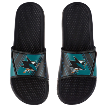 San Jose Sharks kapcie męskie Legacy Velcro Sport Slide Slipper