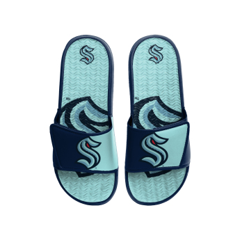 Seattle Kraken kapcie męskie Colorblock Slipper