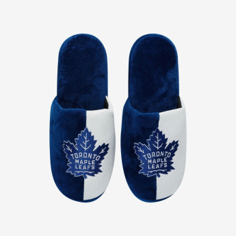Toronto Maple Leafs kapcie męskie Logo Staycation Slipper