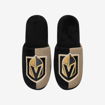 Vegas Golden Knights kapcie męskie Logo Staycation Slipper