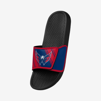 Washington Capitals kapcie męskie Legacy Velcro Sport Slide Slipper