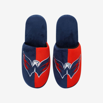 Washington Capitals kapcie męskie Logo Staycation Slipper