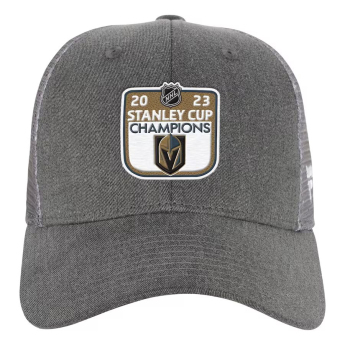 Vegas Golden Knights dziecięca czapka baseballowa 2023 Stanley Cup Champions Locker Room Adjustable Hat greyS