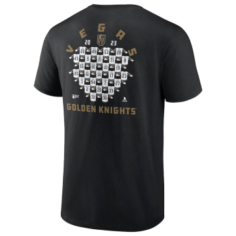 Vegas Golden Knights koszulka męska 2023 Stanley Cup Champions Jersey Roster