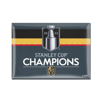Vegas Golden Knights magneska 2023 Stanley Cup Champions Metal Fridge Magnet