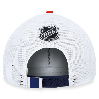 Montreal Canadiens dziecięca czapka baseballowa Draft 2023 Podium Trucker Adjustable Authentic Pro
