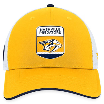 Nashville Predators dziecięca czapka baseballowa Draft 2023 Podium Trucker Adjustable Authentic Pro