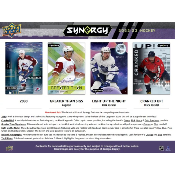 NHL pudełka karty hokejowe NHL 2022-23 Upper Deck Synergy Hobby Box