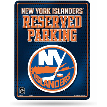 New York Islanders tablica na ścianę Auto Reserved Parking