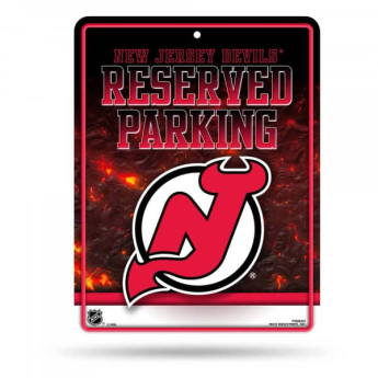 New Jersey Devils tablica na ścianę Auto Reserved Parking