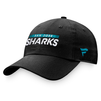 San Jose Sharks czapka baseballówka Unstr Adj Black