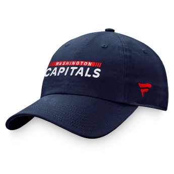 Washington Capitals czapka baseballówka Unstr Adj Athletic Navy