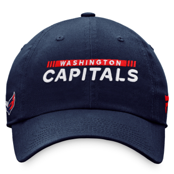 Washington Capitals czapka baseballówka Unstr Adj Athletic Navy