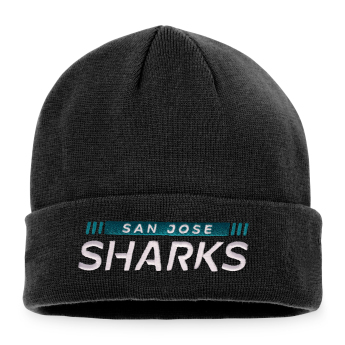 San Jose Sharks czapka zimowa Cuffed Knit Black