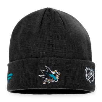 San Jose Sharks czapka zimowa Cuffed Knit Black