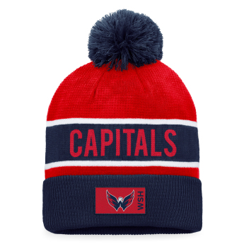 Washington Capitals czapka zimowa Navy-Athletic Red