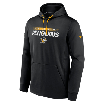 Pittsburgh Penguins męska bluza z kapturem RINK Performance Black-Yellow Gold