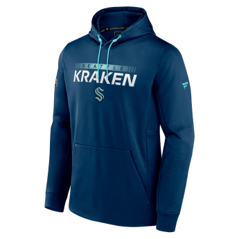 Seattle Kraken męska bluza z kapturem Traditional Navy-Icy Blue