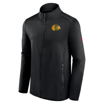 Chicago Blackhawks kurtka męska RINK Fleece Jacket Black-Black