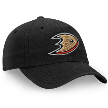 Anaheim Ducks czapka baseballówka NHL Core Black Curved Unstructured Strapback Cap