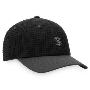 Seattle Kraken czapka baseballówka NHL Authentic Pro Black Ice Unstructured