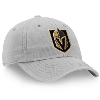 Vegas Golden Knights czapka baseballówka NHL Core Grey Curved Unstructured Strapback Cap